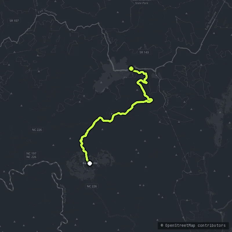 261 - Roan Mountain map