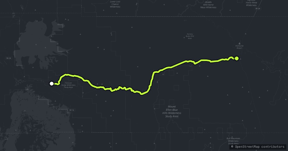 Capitol Reef map
