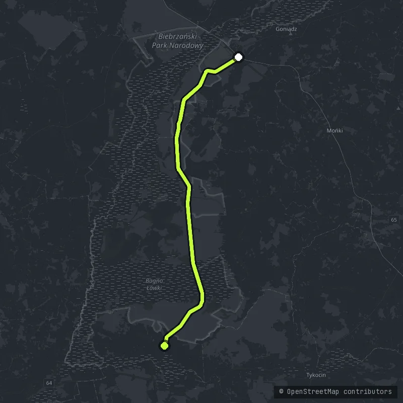Carska Droga map