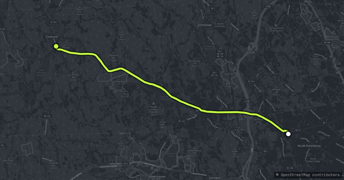 Chepachet Hills map
