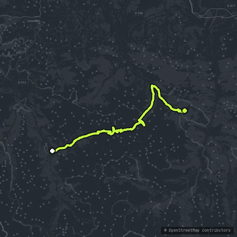 Col d'Aubisque &  Col du Soulor map