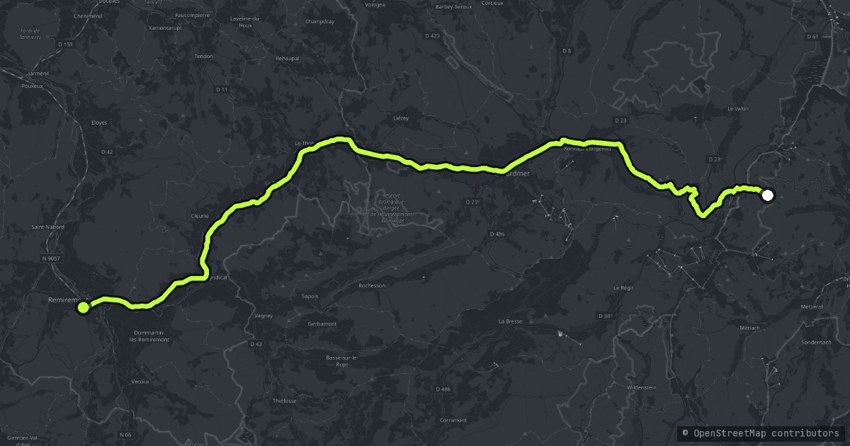 Col de la Schlucht map