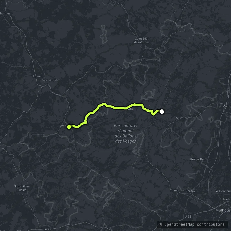 Col de la Schlucht map