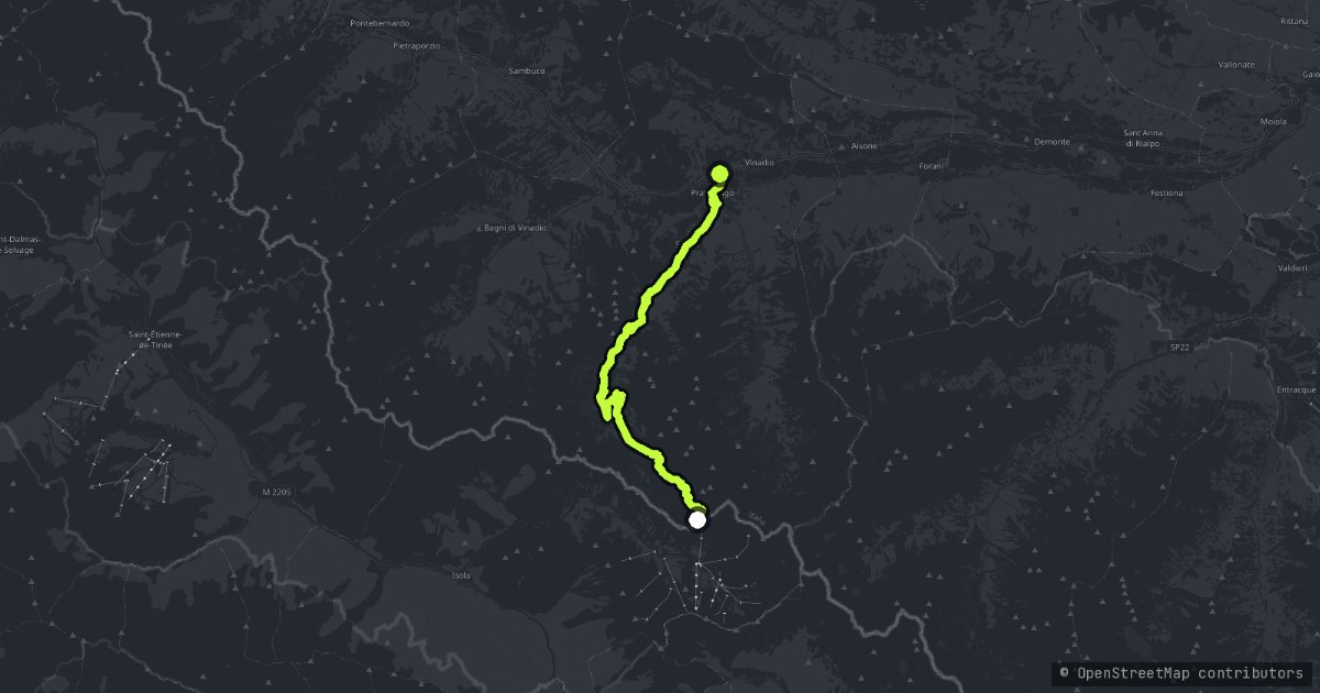 Colle della Lombarda map