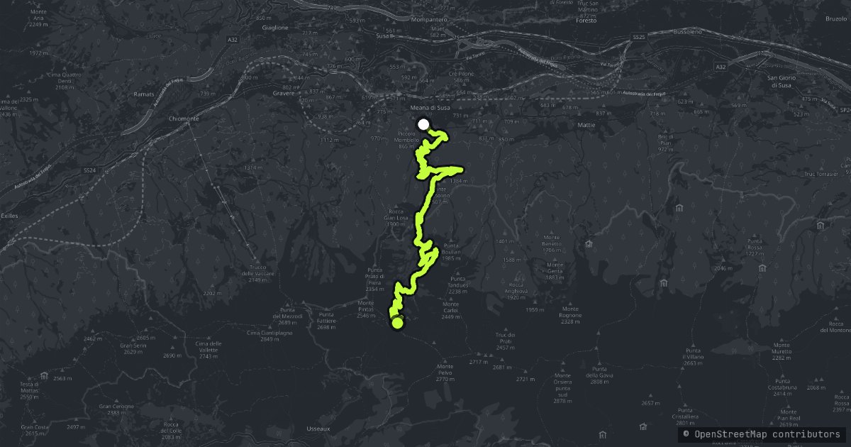 Colle delle Finestre map