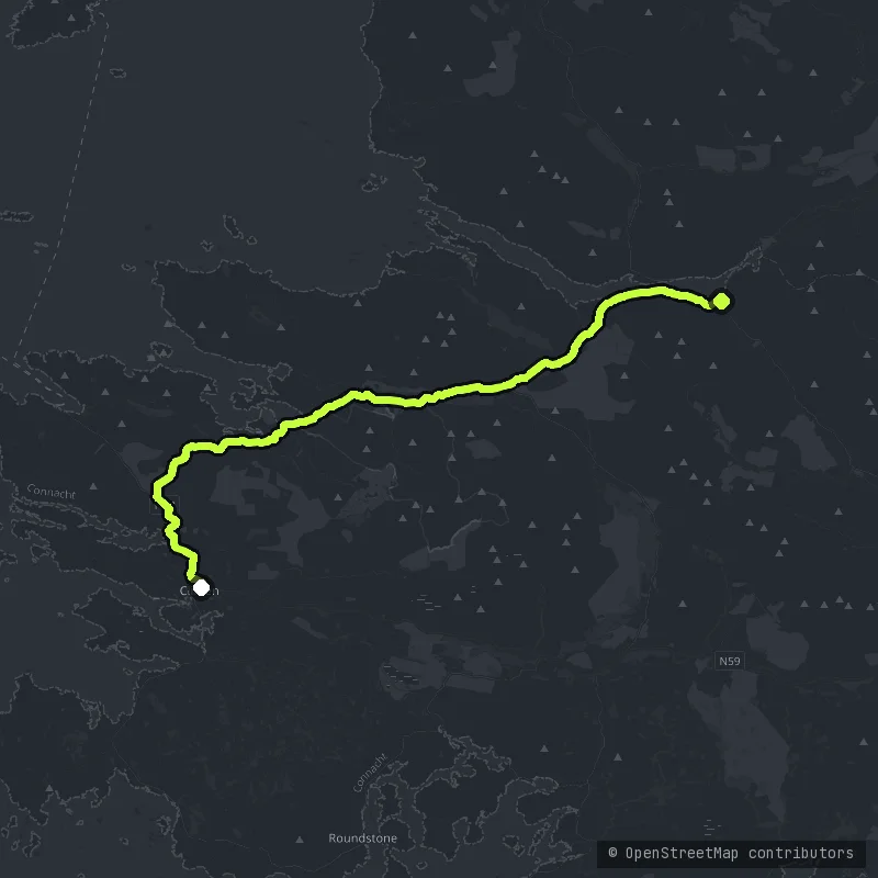 Connemara map