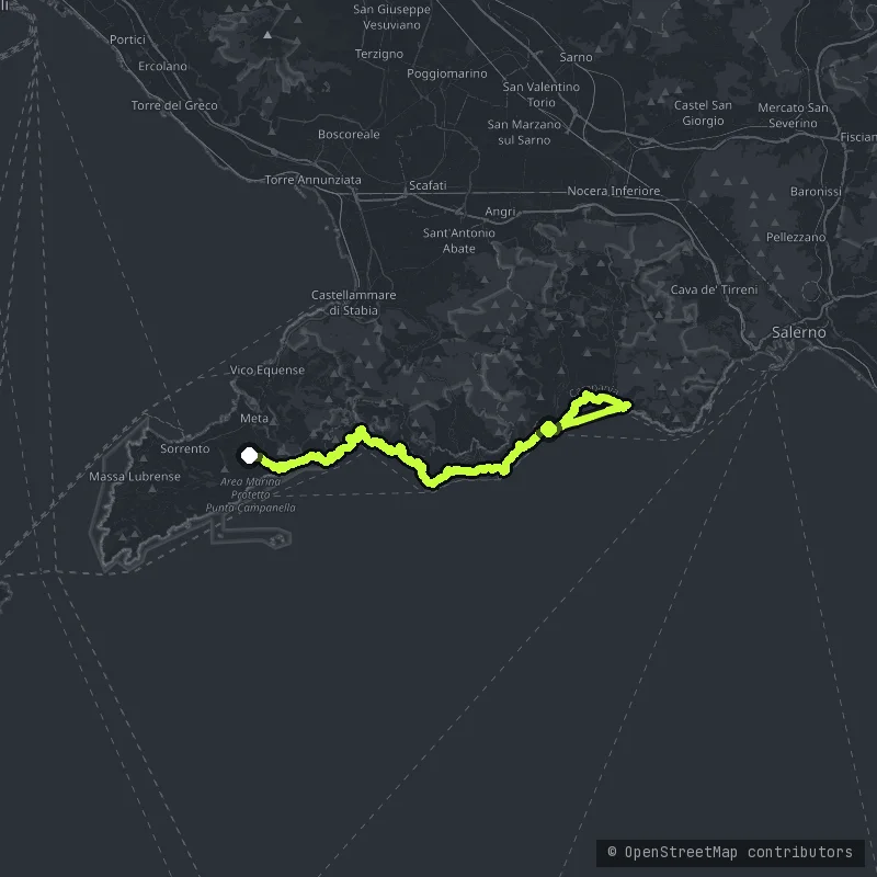 Costiera Amalfitana map