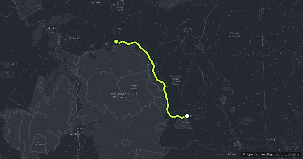 Crawford Notch map