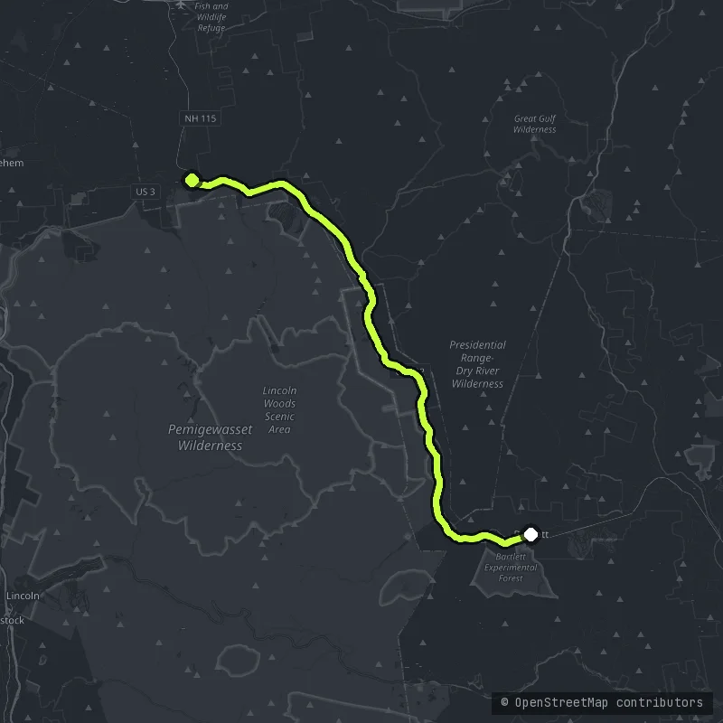 Crawford Notch map