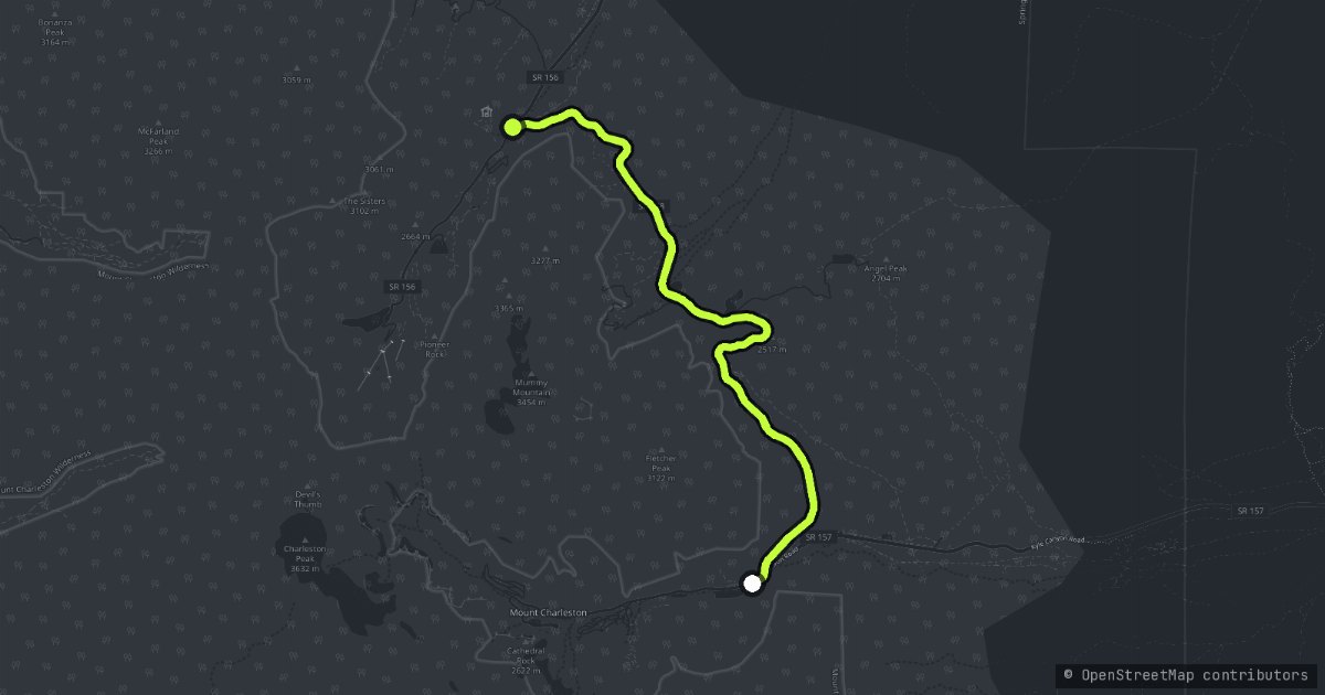Deer Creek Highway map