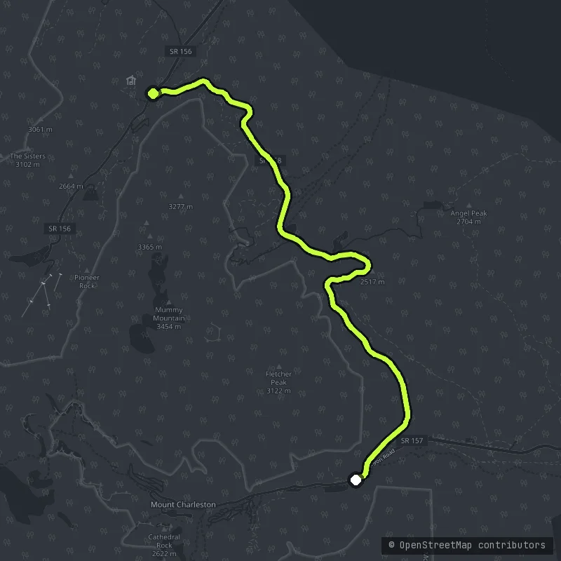 Deer Creek Highway map