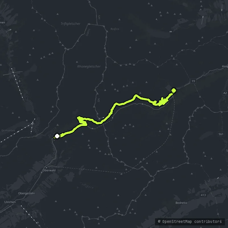 Furkapass map