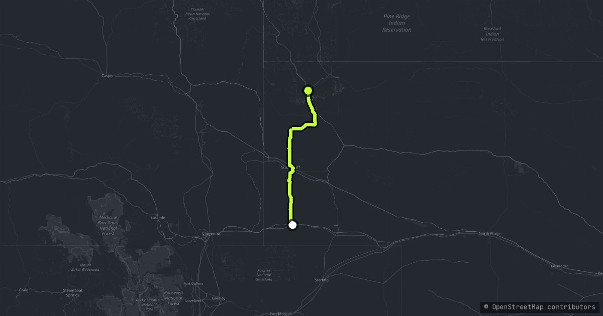 Gold Rush Byway map