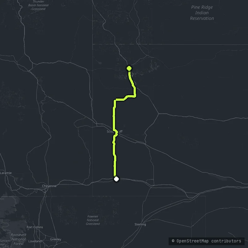 Gold Rush Byway map