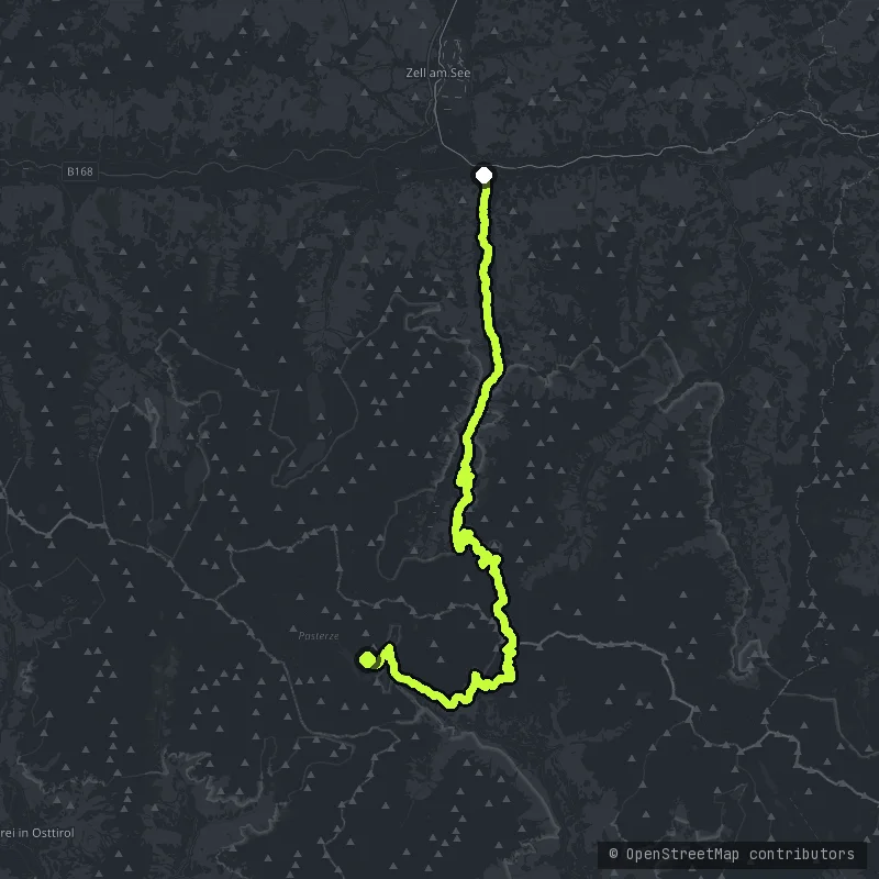 Grossglockner High Alpine Road map