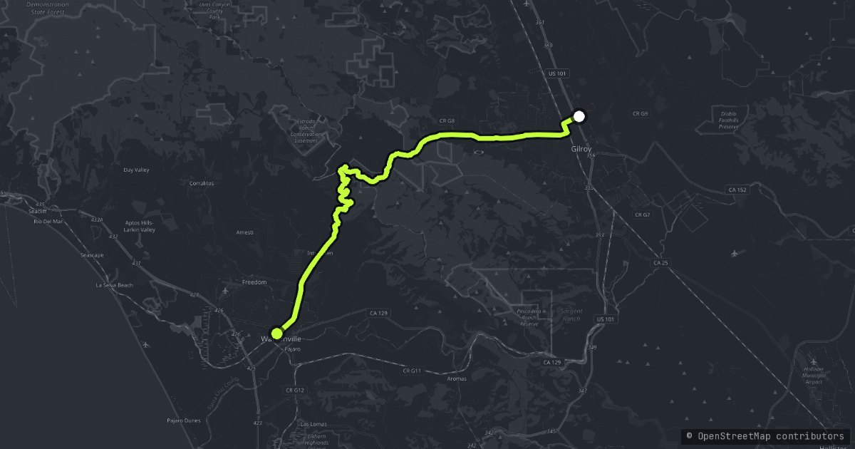 Hecker Pass map