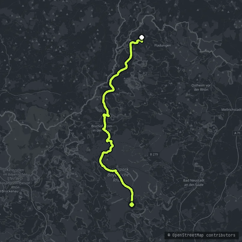 Hochrhonstraße map