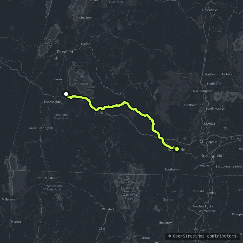 Jacob's Ladder Trail map