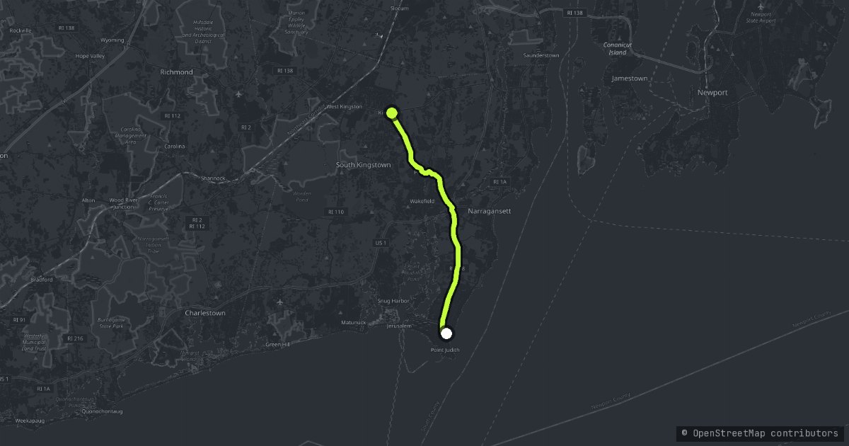 Judith Point map