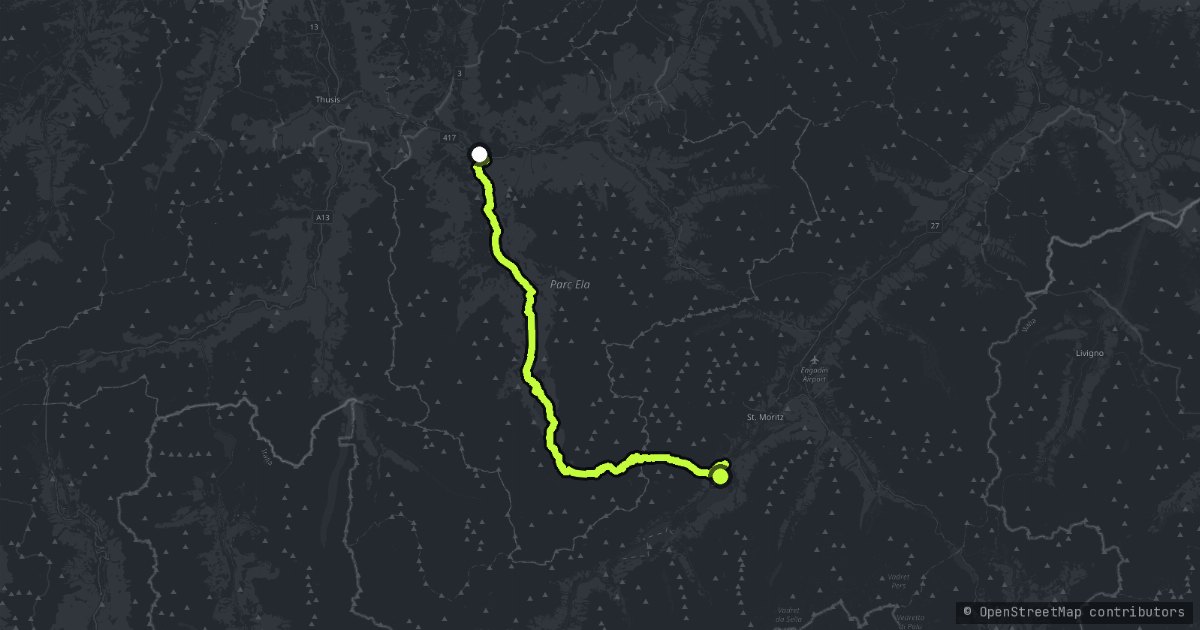 Julierpass map