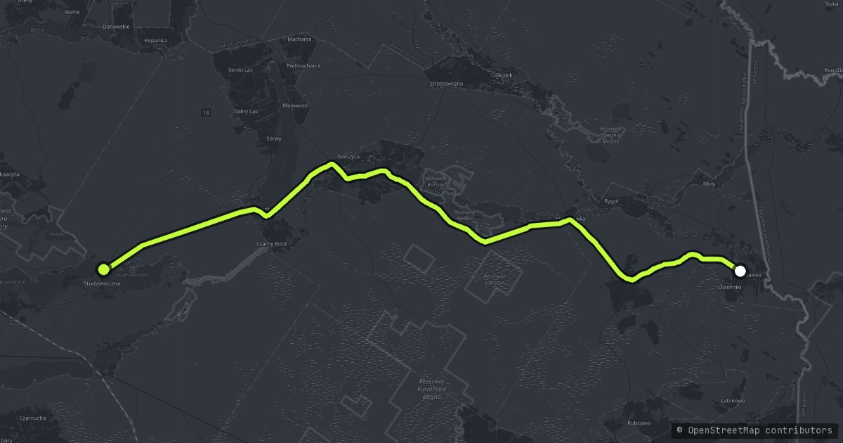 Kanał Augustowski map