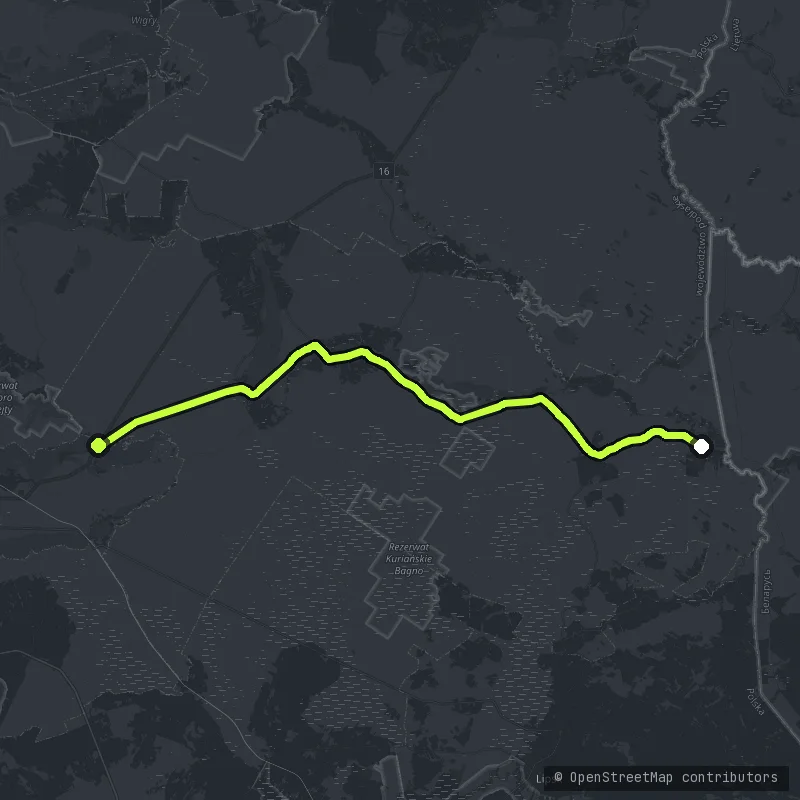 Kanał Augustowski map
