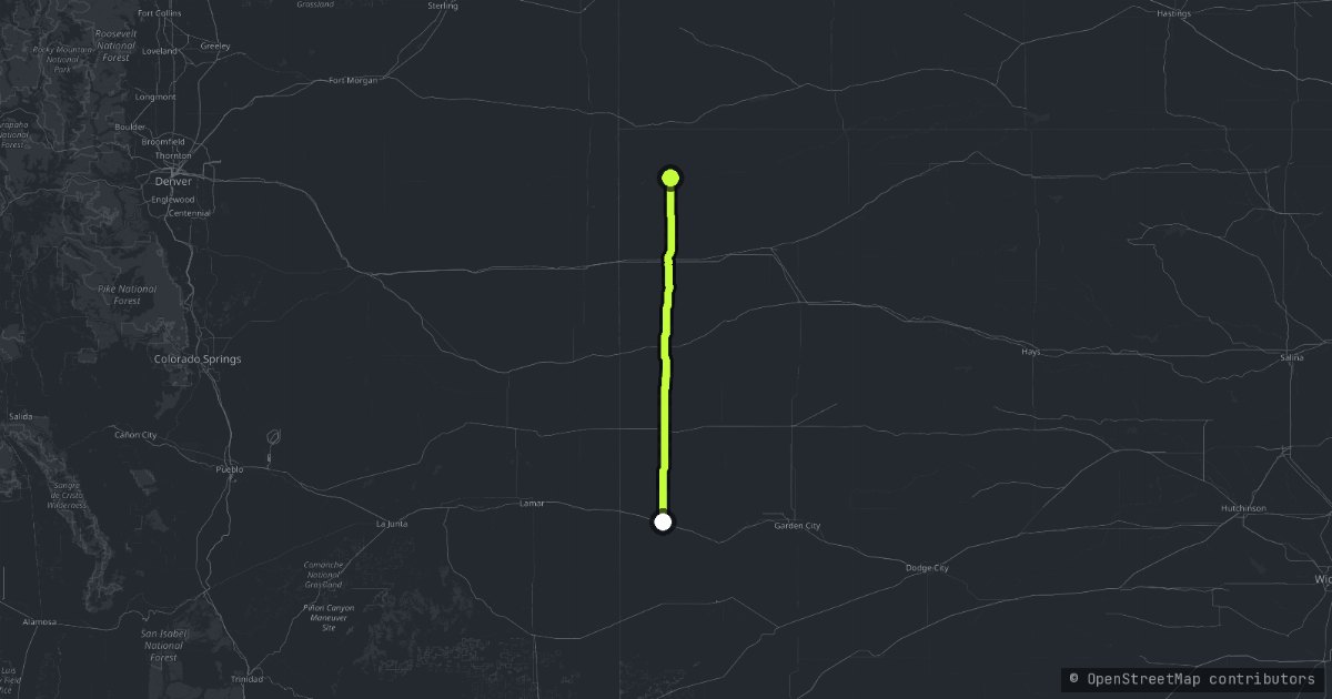 Land & Sky Scenic Byway map
