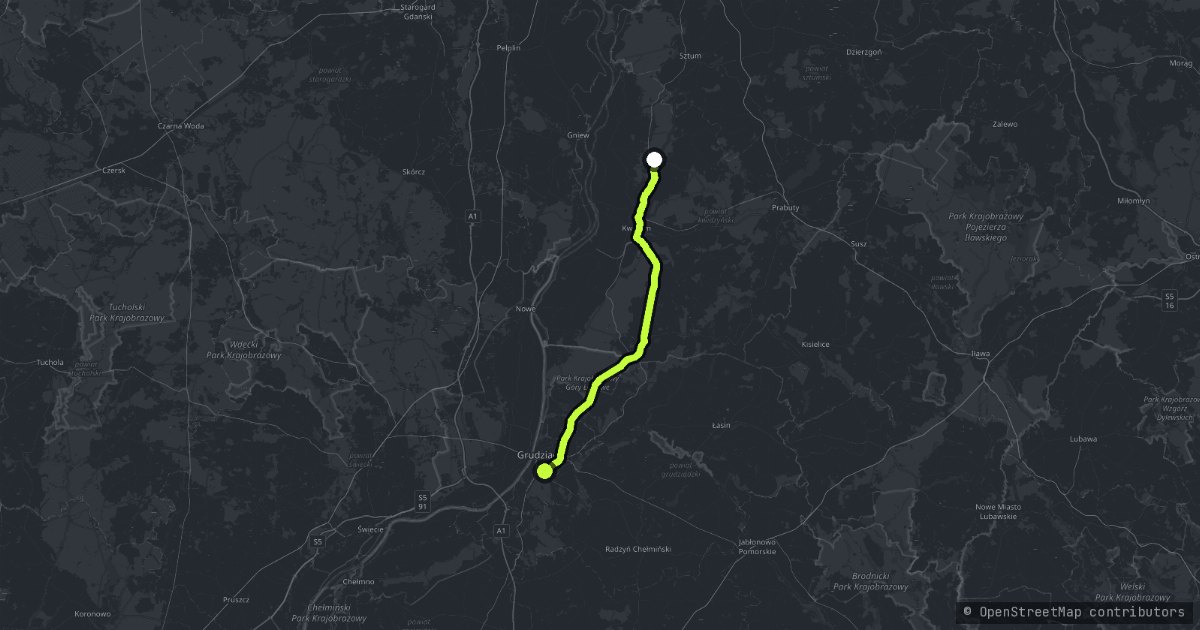 Lower Vistula Valley map