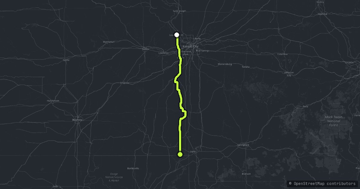 Military Historic Byway map