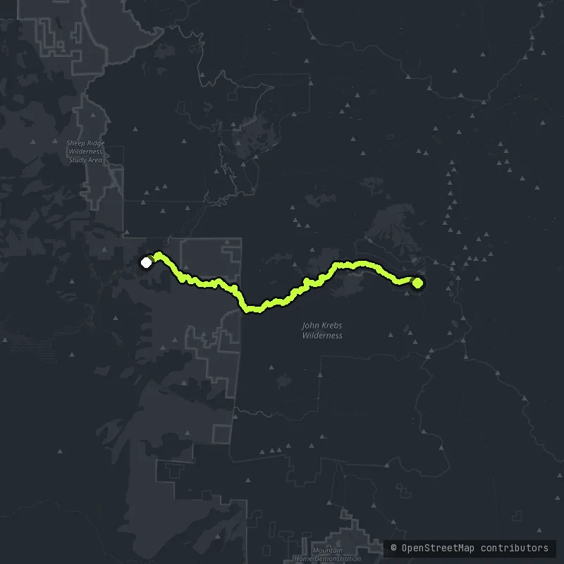 Mineral King Road map