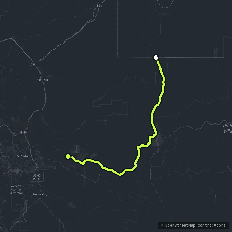 Mirror Lake Highway map