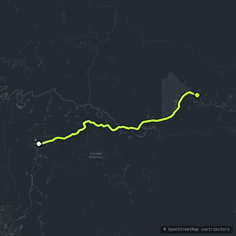 Mogollon Rim map