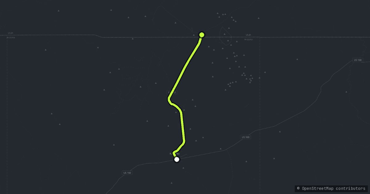 Monument Valley map