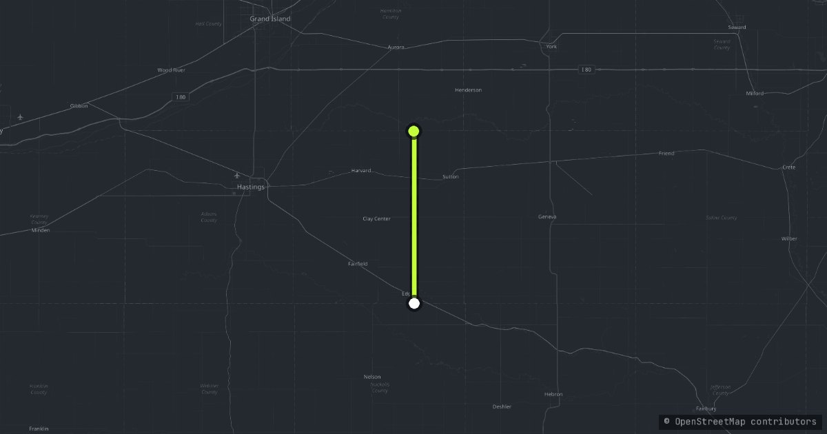 Nebraska National Forest Roads map