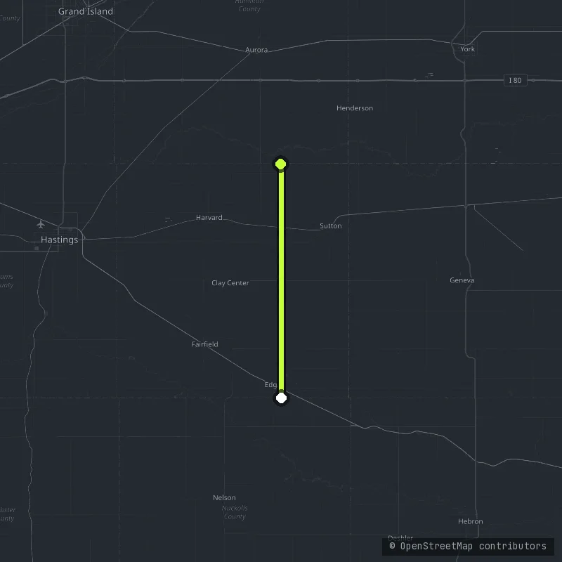 Nebraska National Forest Roads map