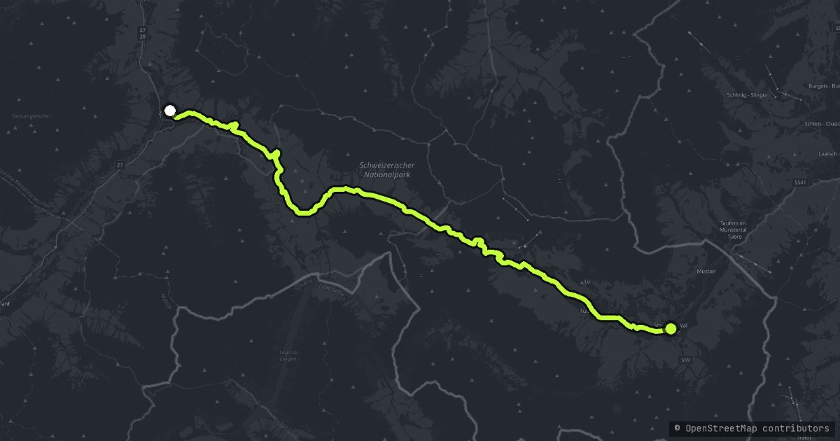 Ofenpass map