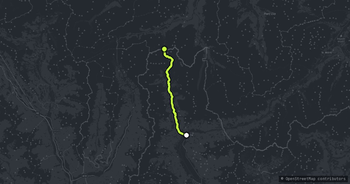 Passo dello Spluga map