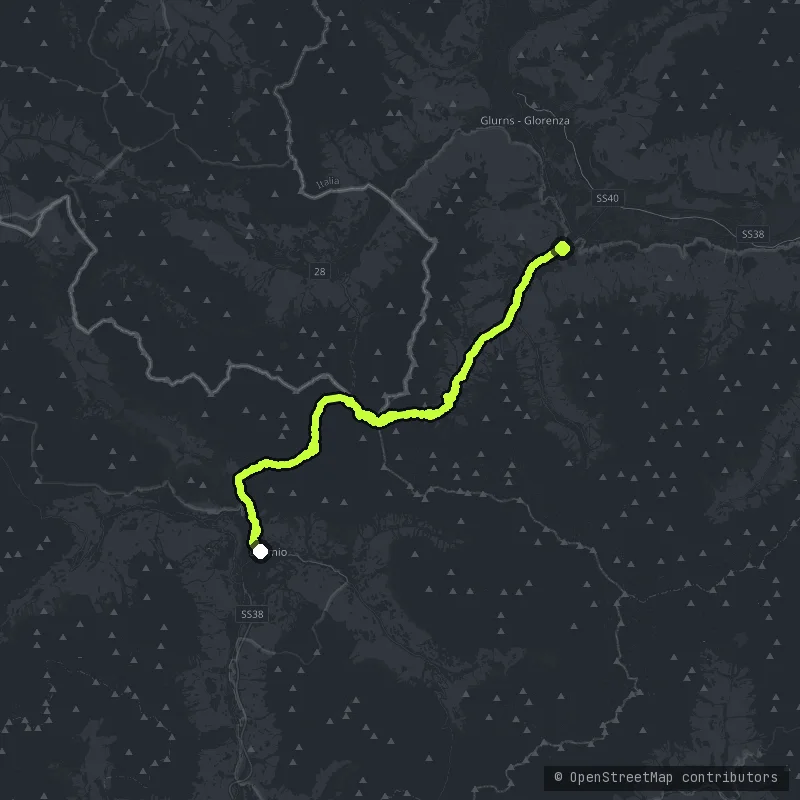 Passo dello Stelvio map