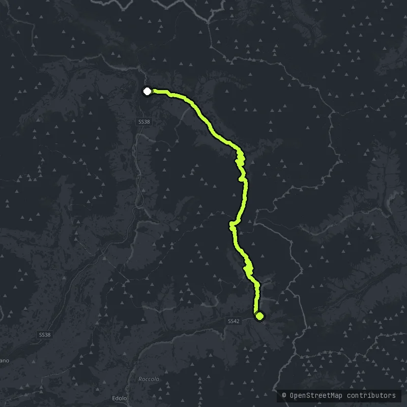 Passo di Gavia map