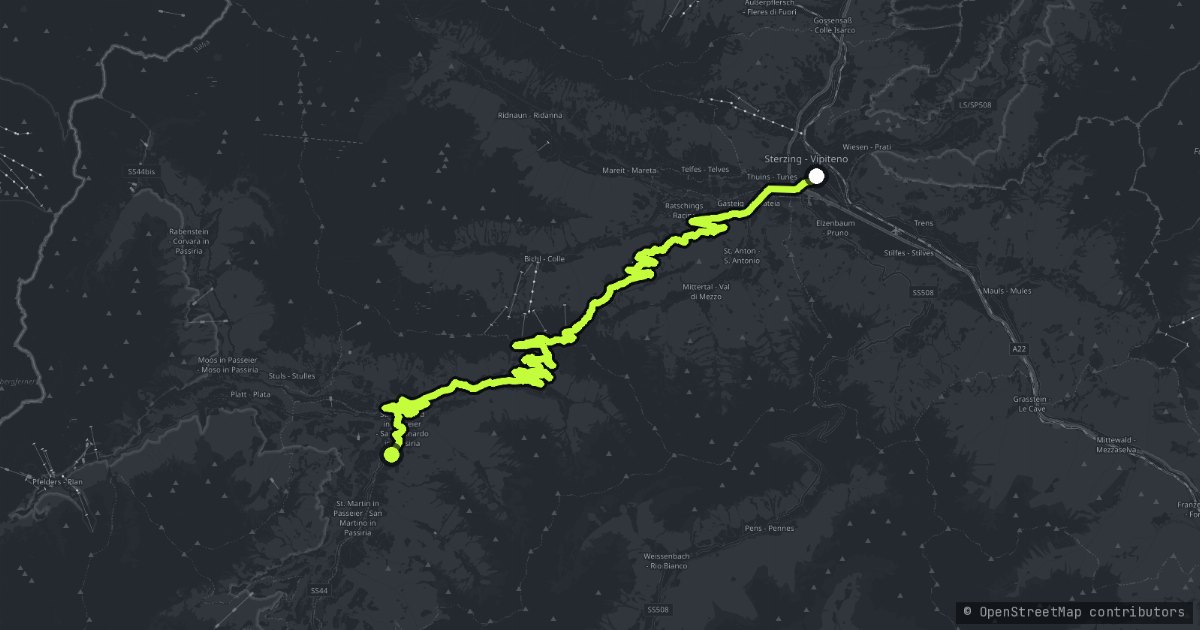 Passo Giovo map