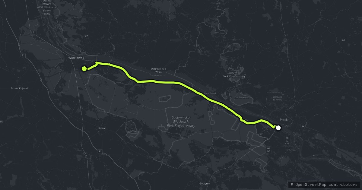Pojezierze Gostynińsko-Włocławskie map