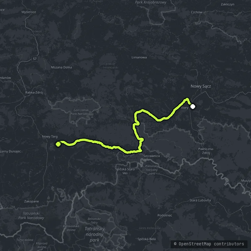 Przełęcz Knurowska map