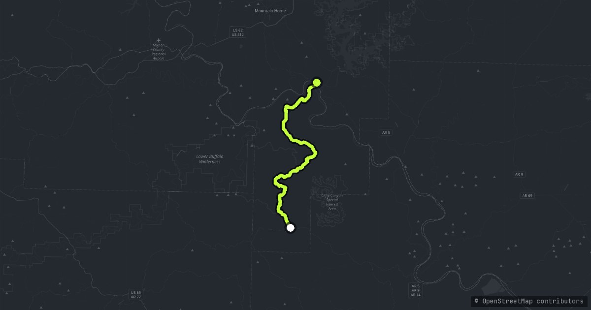 Push Mountain Road map