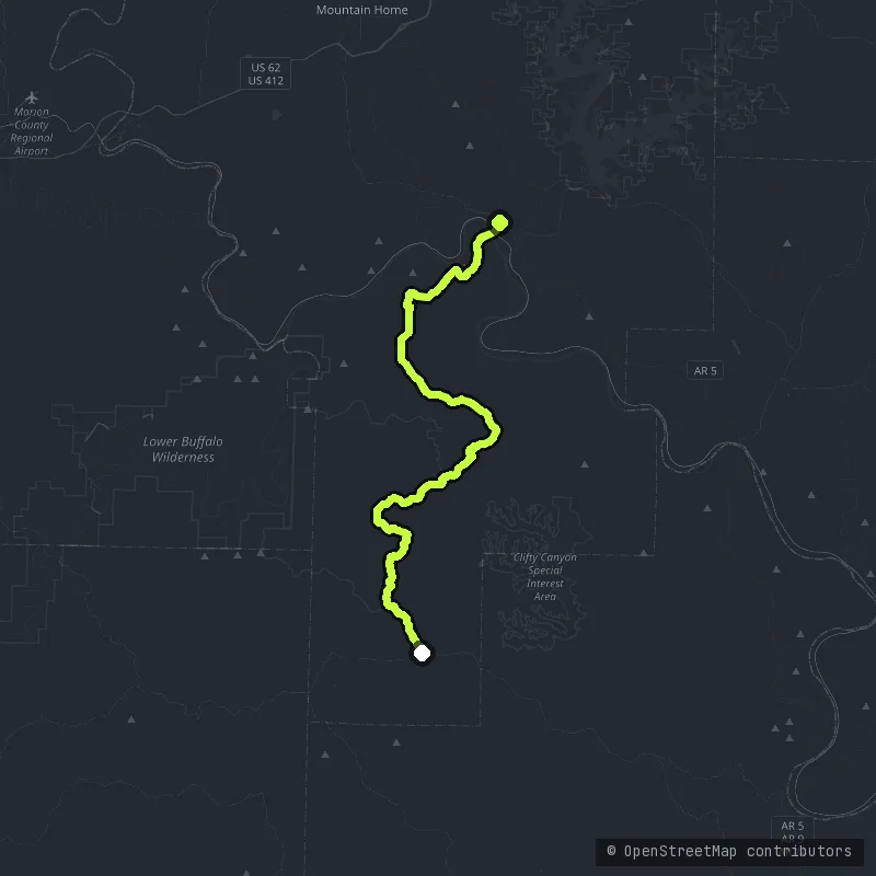 Push Mountain Road map