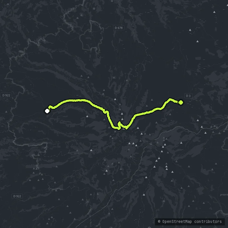 Puy Mary and the Cantal map