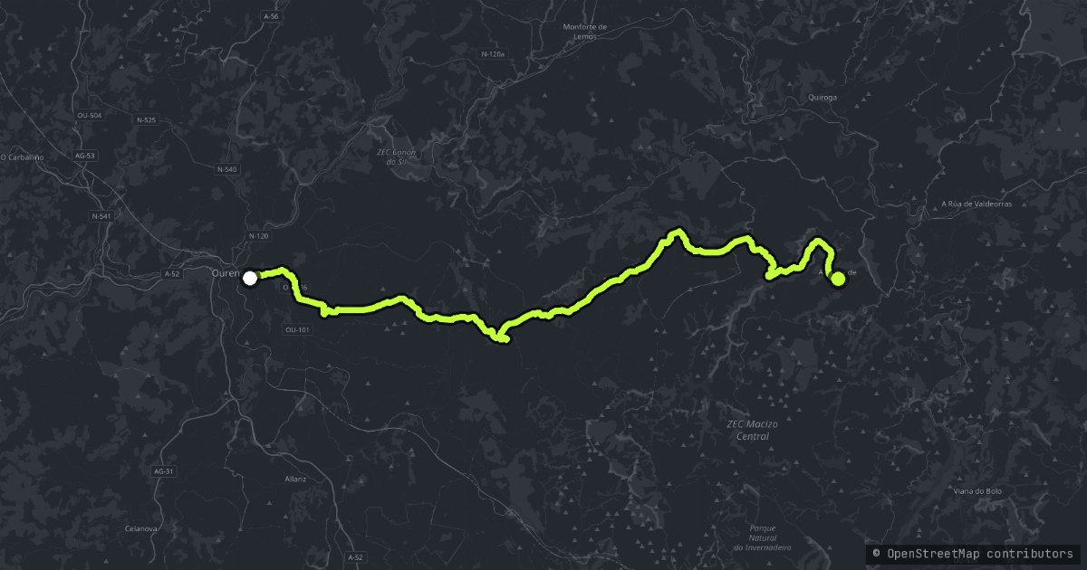 Ribeira Sacra map