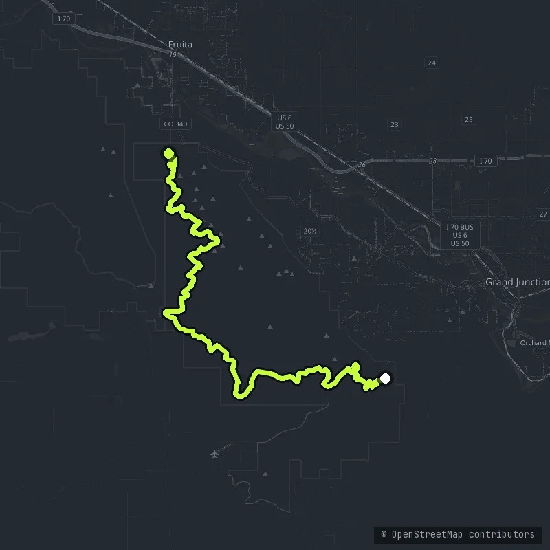Rim Rock Drive map