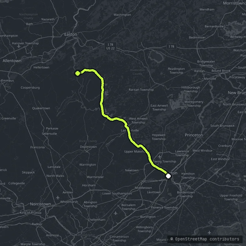 River Road map