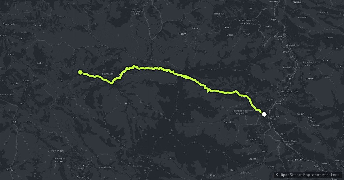 Route des Corniches map