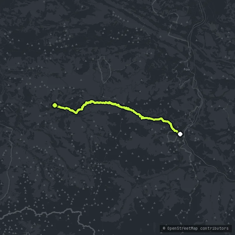 Route des Corniches map